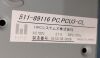 SHIMADZU 511-89116 101-28400-60 51189116 1012840060 Shimadzu Angiograph PCU 09D2S-E  Rad/Fluoro Room