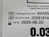 GORE VIABAHN VBX Balloon Expandable Endoprosthesis 7FrBXA055902A   Exp.2025-06  (AA17) Heparin