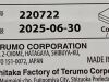 TERUMO R2p  Misago  SX*FMA0760RN   Exp.2025-06  (AA16) R2p Misago