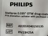 PHILIPS Stellarex 0.035 OTW  AB35SX040150135   Exp.2025-09  (AA16) Stellarex 0.035 OTW