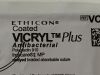 ETHICON Lot of 6 Coated VICRYL Plus  VCP979   Exp.2025-06  (AA15) Coated VICRYL Plus