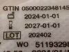 SMITH & NEPHEW Lot of 2 Allevyn Life  66801307   Exp.2027-01 to 2027-05  (AA15) Allevyn Life