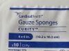 CARDINAL HEALTH 2 Box of 10 (10/Box)  Gauze Sponges Curity  6939   Exp.2029-07  (AA15)  Gauze Sponges Curity