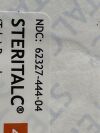 NOVATECH Steritalc  62327-444-04   Exp.2025-06  (AA13) Steritalc