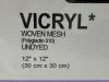 ETHICON Box of 3 VICRYL WOVEN MESH UNDYED  VWML   Exp.2030-02  (AA13) VICRYL Woven Mesh