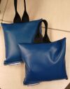 TECHNO AIDE Sandbags w/handles 10 lb Blue Vinyl Coated X-Ray Accessories