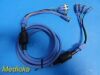SMITH & NEPHEW Dyonics E74020-C Premium 4 BNC  Component Video Cable RGBS