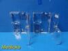 Q CORE MEDICAL Lot of 02 Q-Core Medical 15063-000-0001 PCA LockBox 250ml; NO KEYS