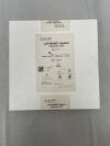 ETHICON 769G PERMA-HAND Silk Suture, MICROPOINT-Reverse Cutting, Non-Absorbable, G-6 8.0mm / G-6 3/8 Circle, Black Braided 18" = 45cm, Size: