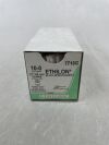 ETHICON 7718G ETHILON Nylon Suture, MICROPOINT - Spatula, Non-Absorbable, TG140-8 6.5mm / TG140-8 3/8 Circle, Black Monofilament 12" ˜ 30cm,