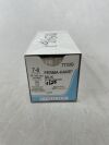 ETHICON 7733G PERMA-HAND Silk Suture, MICROPOINT - Spatula, Non-Absorbable, TG140-8 6.5mm / TG140-8 3/8 Circle, Black Braided 18" = 45cm, Siz