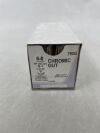 ETHICON 790G Surgical Gut Suture - Chromic, Absorbable, MICROPOINT-Reverse Cutting, G-1 11mm G-1 3/8 Circle, Chromic Monofilament, 18" ˜ 45c