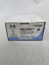 ETHICON 9702H PROLENE Polypropylene Suture with HEMOSEAL™ Technology, Taper Point, Non-Absorbable, BV-1 9.3mm / BV-1 3/8 Circle, Blue Monofil