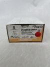 ETHICON CX41D Ethibond Excel Non-Absorbable Braided Polyester Suture, Size 0, 18 in. Length, MO-7 Needle