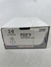 ETHICON D6659 PDS II Absorbable Monofilament Polydioxanone Suture, Size 2-0