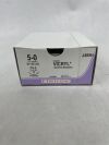 ETHICON J495H COATED VICRYL (polyglactin 910) Suture, Precision Point - Reverse Cutting, Absorbable, PS-2 19mm 3/8 Circle, Undyed Braided 18"