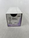 ETHICON J566G COATED VICRYL (polyglactin 910) Suture, MICROPOINT - Spatula, Absorbable, TG140-8 6.5mm / TG140-8 3/8 Circle, Violet Braided 12