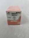 ETHICON MCP845G MONOCRYL Plus Antibacterial (poliglecaprone 25) Suture, Precision Cosmetic - Conventional Cutting PRIME, Undyed Monofilament 18