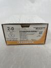 ETHICON MX977 ETHIBOND EXCEL Polyester Suture, TAPERCUT, Non-Absorbable, V-7 26mm / V-7 ½ Circle, Green Braided 4-30" = 75cm, Size: 2-0