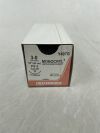 ETHICON Y497G Monocryl Absorbable Monofilament Poliglecaprone 25 Suture, Size 3-0, 18 in. Length, PS-2 Needle
