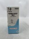 ETHICON K809H PERMA-HAND Silk Suture, Taper Point, Non-Absorbable, BV-1 9.3mm / BV-1 3/8 Circle, Black Braided 18" = 45cm, Size: 7-0