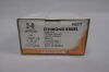 ETHICON PXX77 Ethibond Excel Polyester Sutures, 5 green strands, 5 white strands, braided, size 2-0, 30" length, 26mm 1/2 circle taper,  V-7
