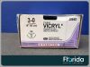 ETHICON J864D  ETHICON REF J864D VICRYL UNDYED BRAIDED 3-0 (2.0 METRIC) 18" (45 CM) SH, (12/BOX), EXP 2028