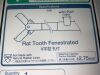 OLYMPUS FB-40Q-1 Rat Tooth Fenestrated 1950mm Working Length -  SEALED