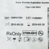 ARGON MEDICAL REF DBMNI1504  Bone Marrow Aspiration Needle 15ga x 4in MAX ,EXP 2024/05
