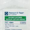 QUEST REF 1041 Q Retract-O-Tape® Air Cushion SILICONE ELASTOMER VASCULAR LOOP WITH NEEDLE (2 UNITS ) ,EXP 2027/10