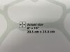 BARD Ventralight ST Mesh, Ellipse 8" x 10" w/Echo PS  5955810   Exp.2025-08  (AA19) Ventralight ST Mesh