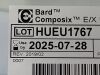 BARD Composix E/X Mesh  0123790   Exp.2025-07  (AA19) Composix E/X Mesh