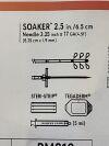 AVANOS ON-Q Antimicrobial Expansion Kit w/2.5" SilverSoaker Catheter / 3.25" x 17G Needle  PM010   Exp.2025-07  (AA19) ON-Q Expansion Kit