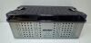 STRYKER Laparoscopic Instrument Sterilization Case w/ 11 S Rack 25015-500 Laparoscopic Instruments Sterilization Tray w/ 11 Slot Rack