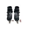 MIZUHO OSI REF 5855-863, P-2 RIGHT/LEFT TRACTION BOOT, SMALL, PAIR w/ FOOT PLATE