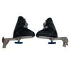 MIZUHO OSI REF 5855-864, P-2 RIGHT/LEFT TRACTION BOOT, LARGE, PAIR w/ FOOT PLATE