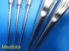 SMITH & NEPHEW 5X /Richards Assorted Bone Curettes (Size 0000 to Size 2)