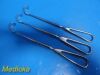 SKLAR 3X  Green Goelet Thyroid Retractors Set | Fully Curved | OL= 8.75