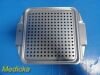 The CASE Genesis Sterilization Storage  Container W/ Lid & Retention Plates