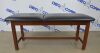 CLINTON INDUSTRIES 1010 Series Treatment Table W/ Adjustable Back &amp; H-Brace - 208615 Exam Table