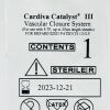 CARDIVA REF 600-580CP Cardiva Catalyst III Vascular Closure System, EXP 2023/12