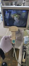 MEDISON Used Sonoace 4800HD SonorexPop With Convex Linear 2 Transducer Ultrasound Unit