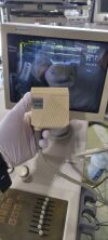 MEDISON Used Sonoace 4800HD SonorexPop With Convex Linear 2 Transducer Ultrasound Unit