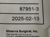 MINERVA SURGICAL Lot of 2 Genesys HTA ProCerva  M006580230   Exp.2025-02  (AA25) Genesys HTA ProCerva