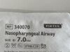 SMITHS MEDICAL Nasopharyngeal Airway  340070   Exp.2024-09  (AA25) Nasopharyngeal Airway