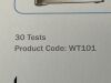 HEALTHMARK Box of 30 Instrument Cleaning Test  WT101   Exp.2025-05  (AA24) Tosi