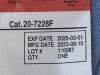 CARDINAL HEALTH Presource Port Access Tray  20-7228F   Exp.2025-03  (AA23) Presource Port Access Tray