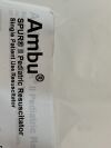 AMBU SPUR II Pediatric Resuscitator  531613031   Exp.2026-12  (AA21) SPUR II Pediatric Resuscitator