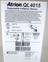 ATRION QL4015 Disposable Inflation Device (2027/01/31-2027/10/31)