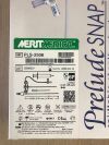 MERIT MEDICAL PLS-2506 Prelude Snap Splittable Sheath Introducer 6F x 25cm (5/Box)